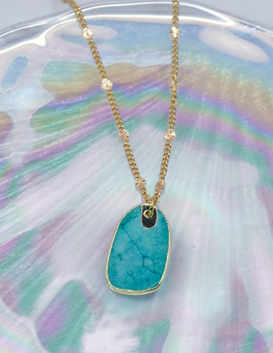Living Water + Sunburst Necklace