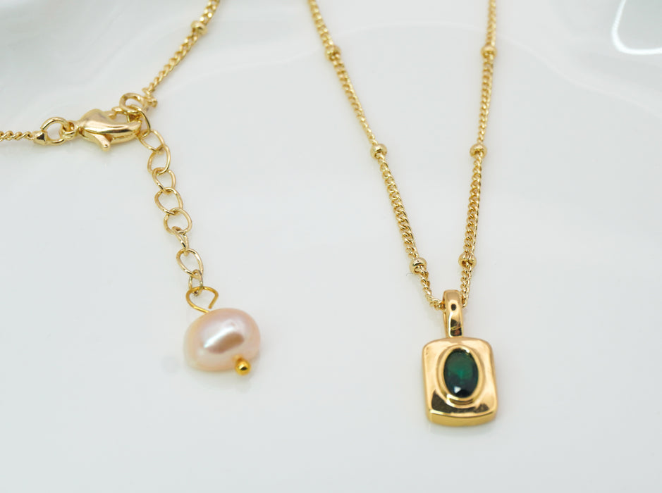 Sea Glass Pendent Necklace